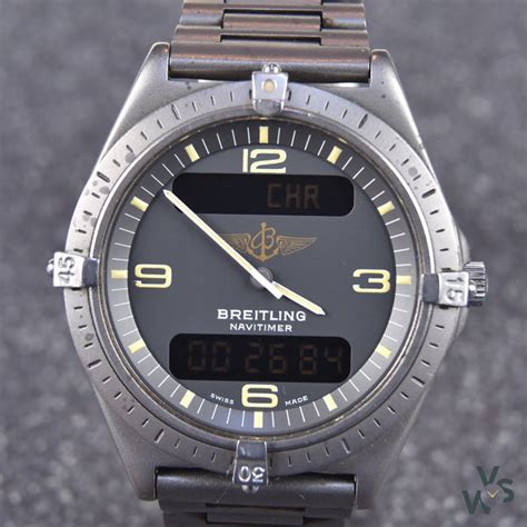 breitling aerospace navitimer titanium|Breitling titanium aerospace wat.